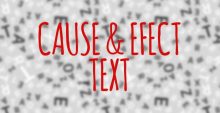 Cause & Effect Text