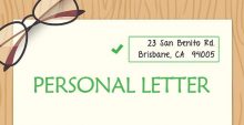 Personal Letter