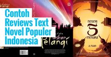 Contoh Reviews Text Novel